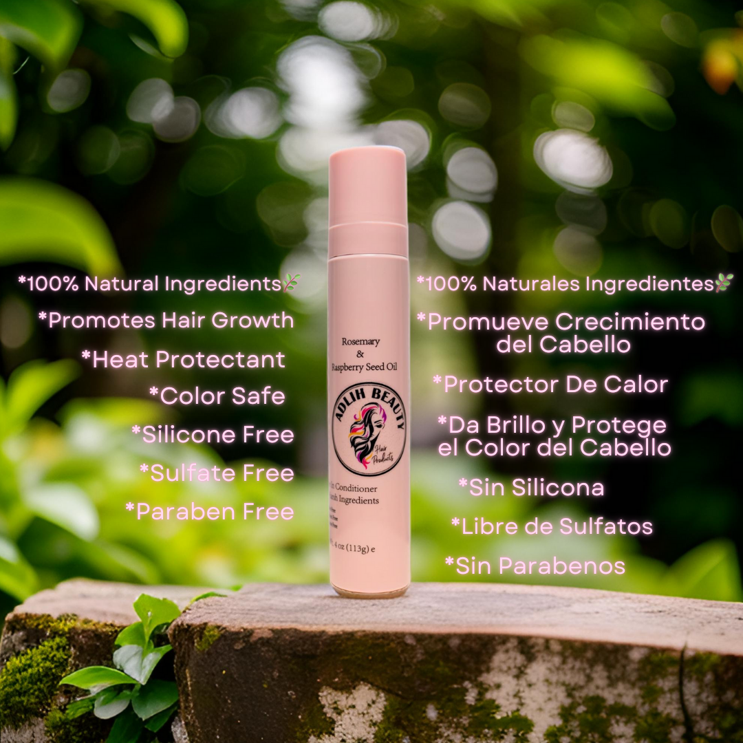 Beauty Kraze Leave-In Hair Conditioner with Plant Based Ingredients.